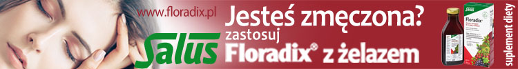 Reklama Floradix 750 × 100