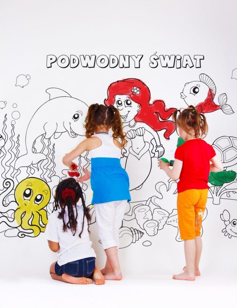 Podwodny świat w&nbsp;pokoju dziecka