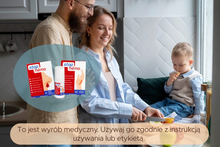 Rodzinna apteczka – dlaczego warto mieć Stop Hemo zawsze pod&nbsp;ręką?