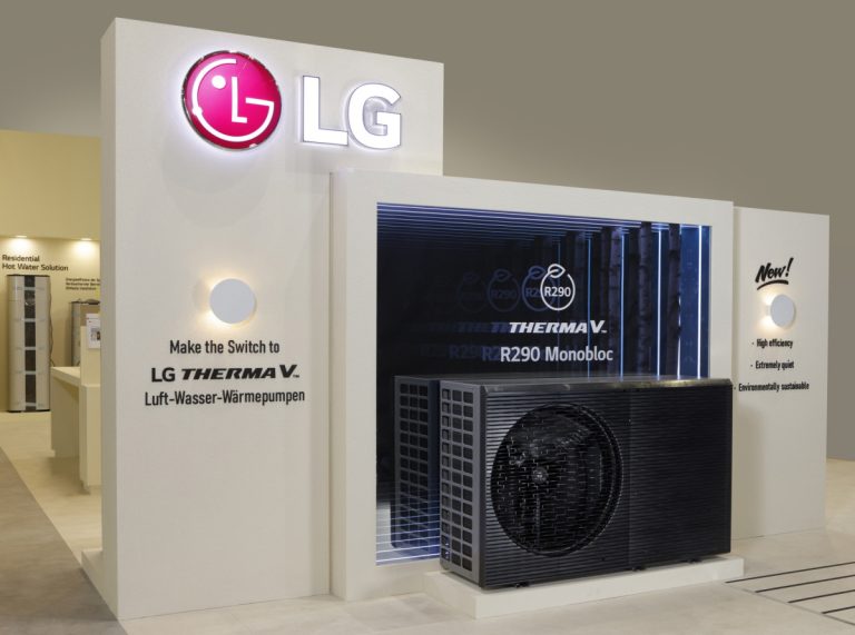 LG ugruntowuje swoją silną pozycję na&nbsp;europejskim rynku HVAC dzięki energooszczędnym rozwiązaniom prezentowanym na&nbsp;targach ISH 2023