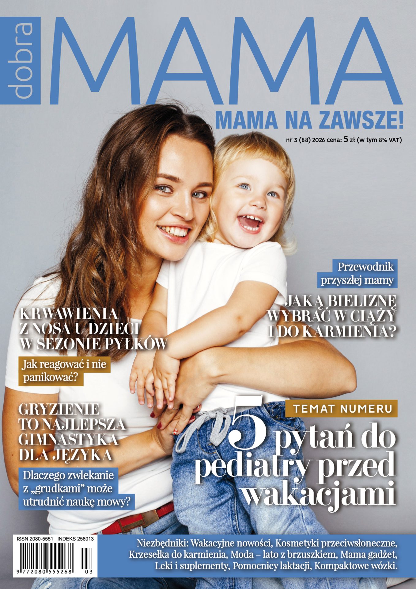 Okładka magazynu Dobra Mama 88