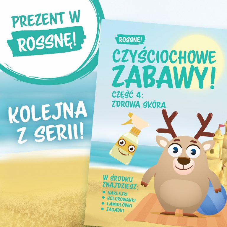 Nowa książeczka z&nbsp;serii „Czyściochowe zabawy” już w&nbsp;sierpniu w&nbsp;Rossmannie!