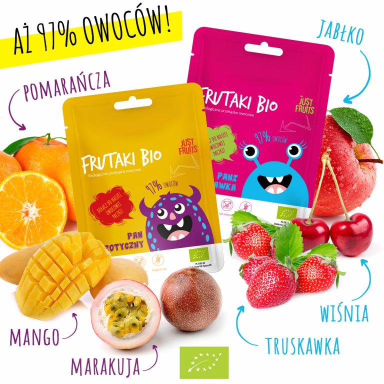 Żelki owocowe Frutaki Bio